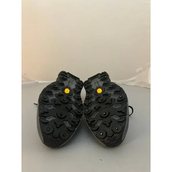 Hoka One One Speedgoat 5 GTX spike black outdoor hiking run shoes sz 10 1133550